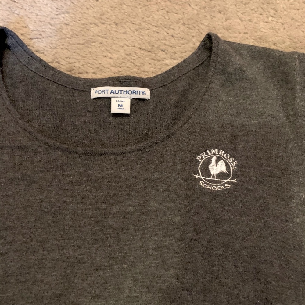 Primrose Schools Staff Uniform Grey Short Sleeve